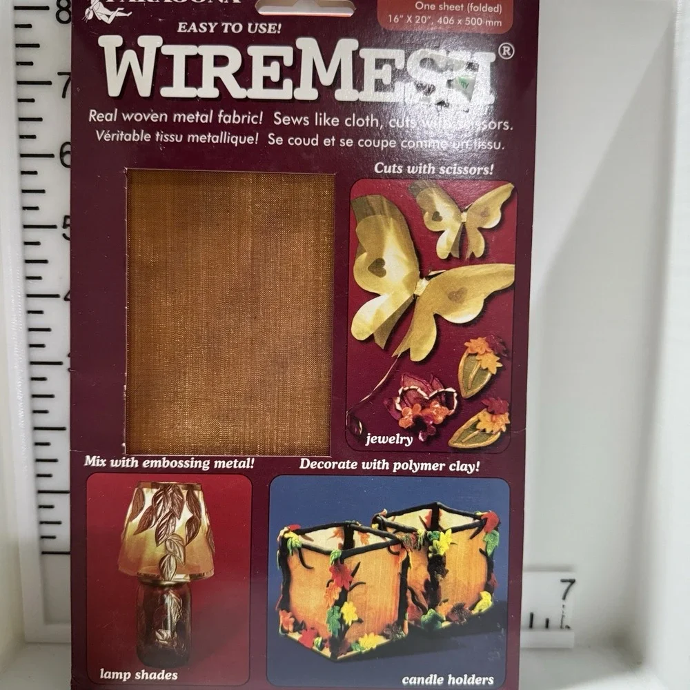100% Copper CRAFT Wire 80 Mesh Woven 16x20